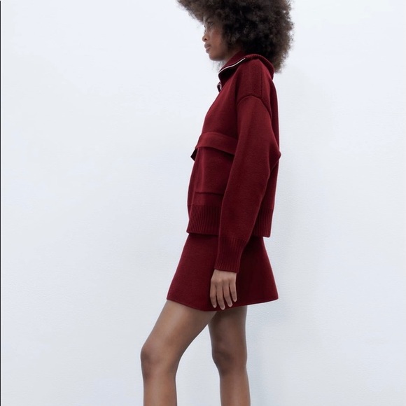 NWOT Zara Knit Mini Skirt - Small - Picture 2 of 6